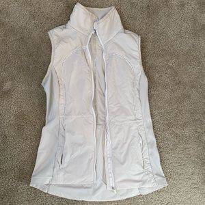 lululemon athletica White Sleeveless Top